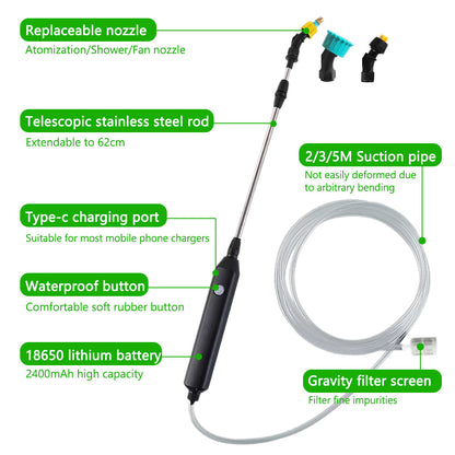 Portable Electric Gardening Sprayer